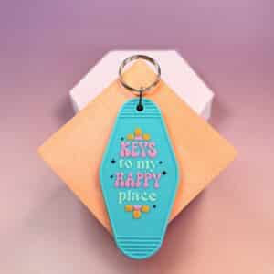 Porte-clés rétro – Fun & stylé