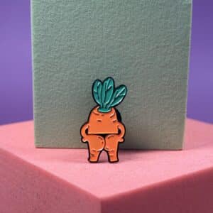 Pin’s Carotte en string