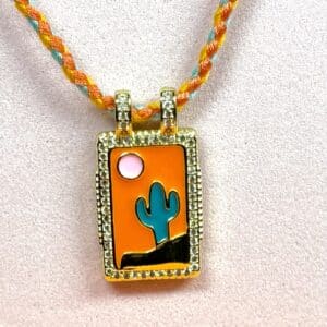 Collier pendentif bohème